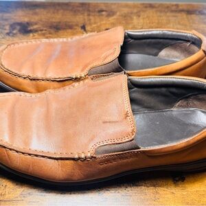 Cole Haan C25768 Men's Brown Leather Slip-Ons